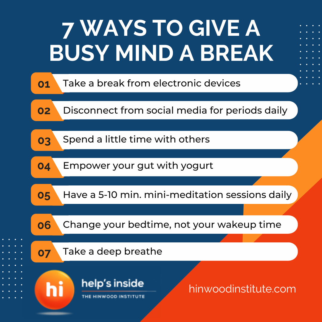 7 Ways to Give a Busy Mind a Break