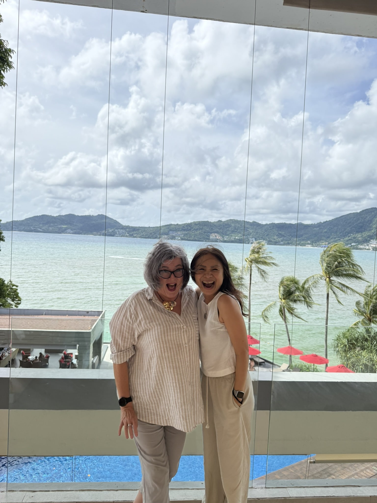 Barbara and Cecilia